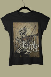 Дамска Тениска - Lamb Of God - Violin