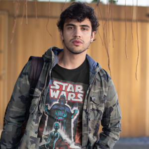 Star Wars Dart Weider тениска с щампа
