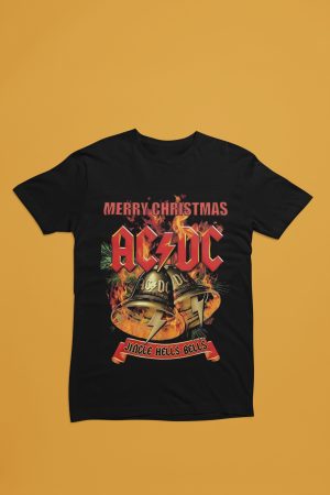 Тениска AC DC Коледна