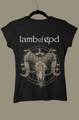 Дамска Тениска - Lamb Of God - Horns